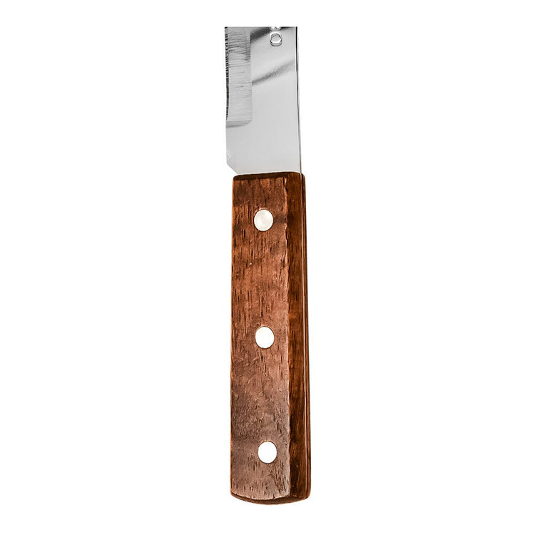 Cuchillo de cocina 31.3 cm mango madera acero inoxidable L-251-08 Lobo