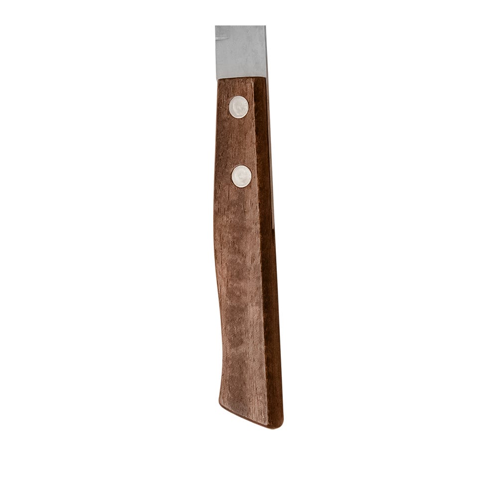 Cuchillo filetero sierra de acero inoxidable 21.5 cm mango madera L-202-05 Lobo