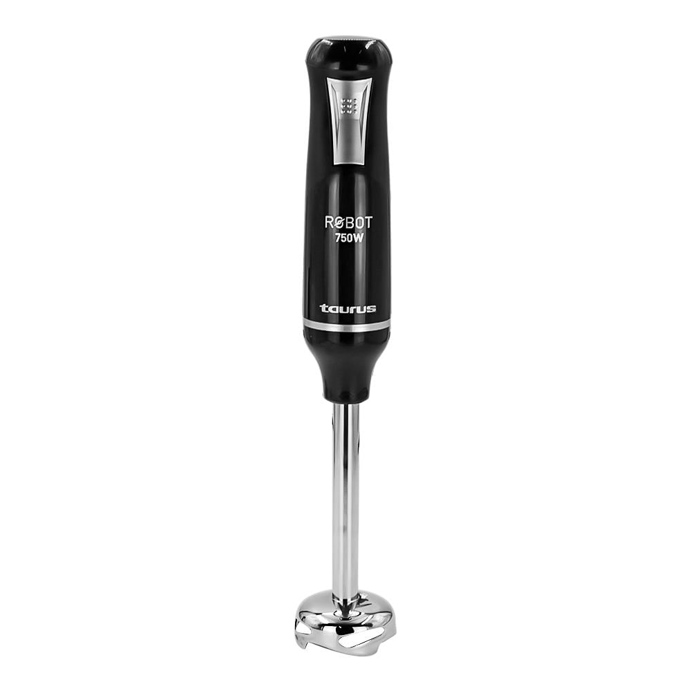 Batidora de inmersión con accesorios Robot 750 Inox Complete negra M91660171 Taurus