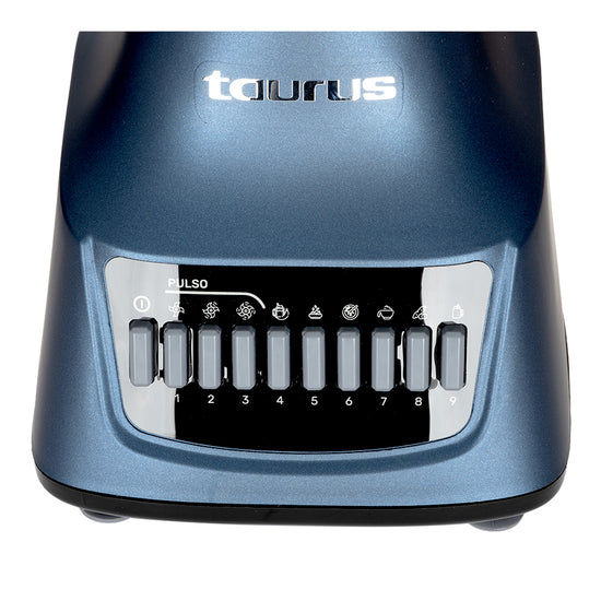 Licuadora 10 velocidades vaso de vidrio azul Multiblend M91200020 Taurus – vista 5