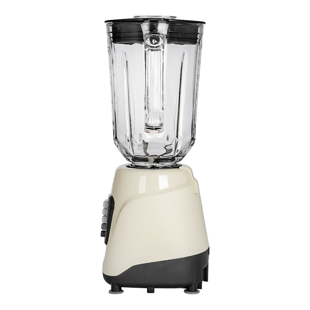 Licuadora Pixie con vaso de vidrio ivory con negro M91209540 Lucky