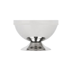 Copa coctelera grande con arillo 12 cm de acero inoxidable