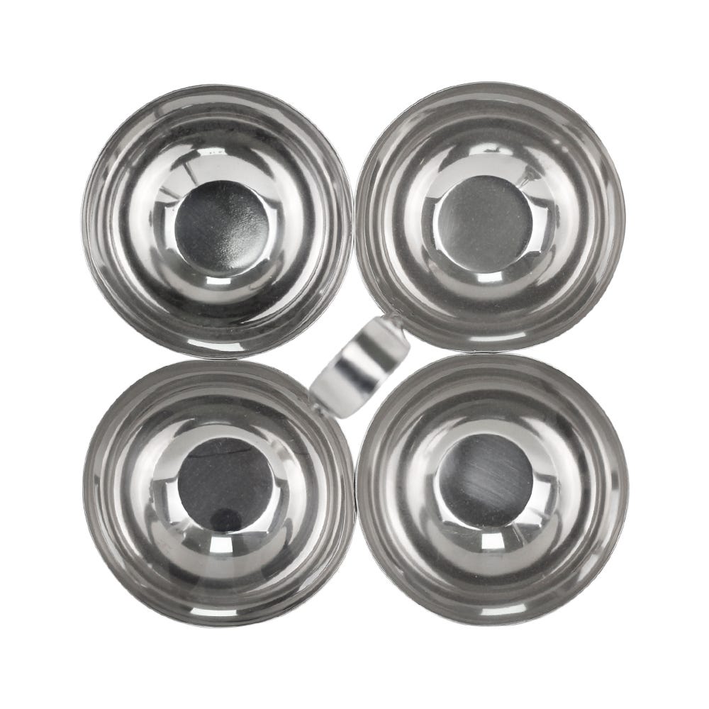 Servidor de 4 recipientes grande 22 cm