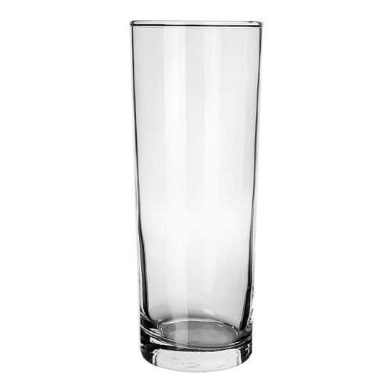 Caja con 48 piezas Vaso high ball de vidrio 350 ml Crisa