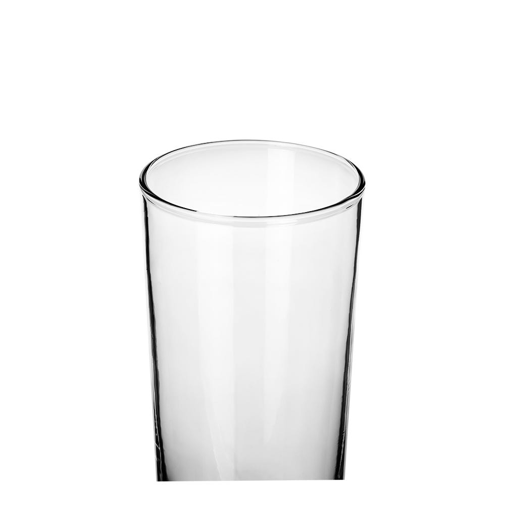 Caja con 48 piezas Vaso high ball de vidrio 350 ml Crisa