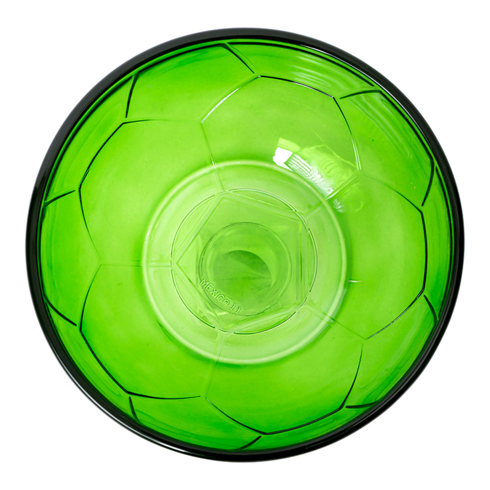 Tazón mundial de vidrio 600 ml varios colores 5809CR Crisa
