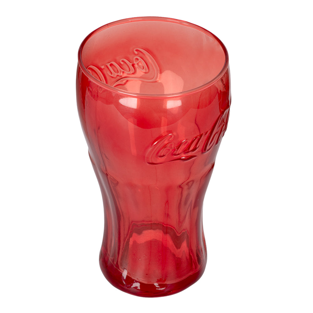 Vaso de vidrio 400 ml Coca Cola rojo 6755 Libbey
