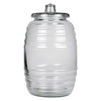 Barril con tapa vidrio 5 L Lunita