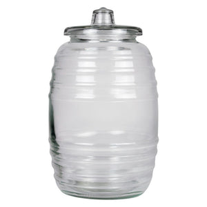 Barril de vidrio con tapa 10 L Lunita