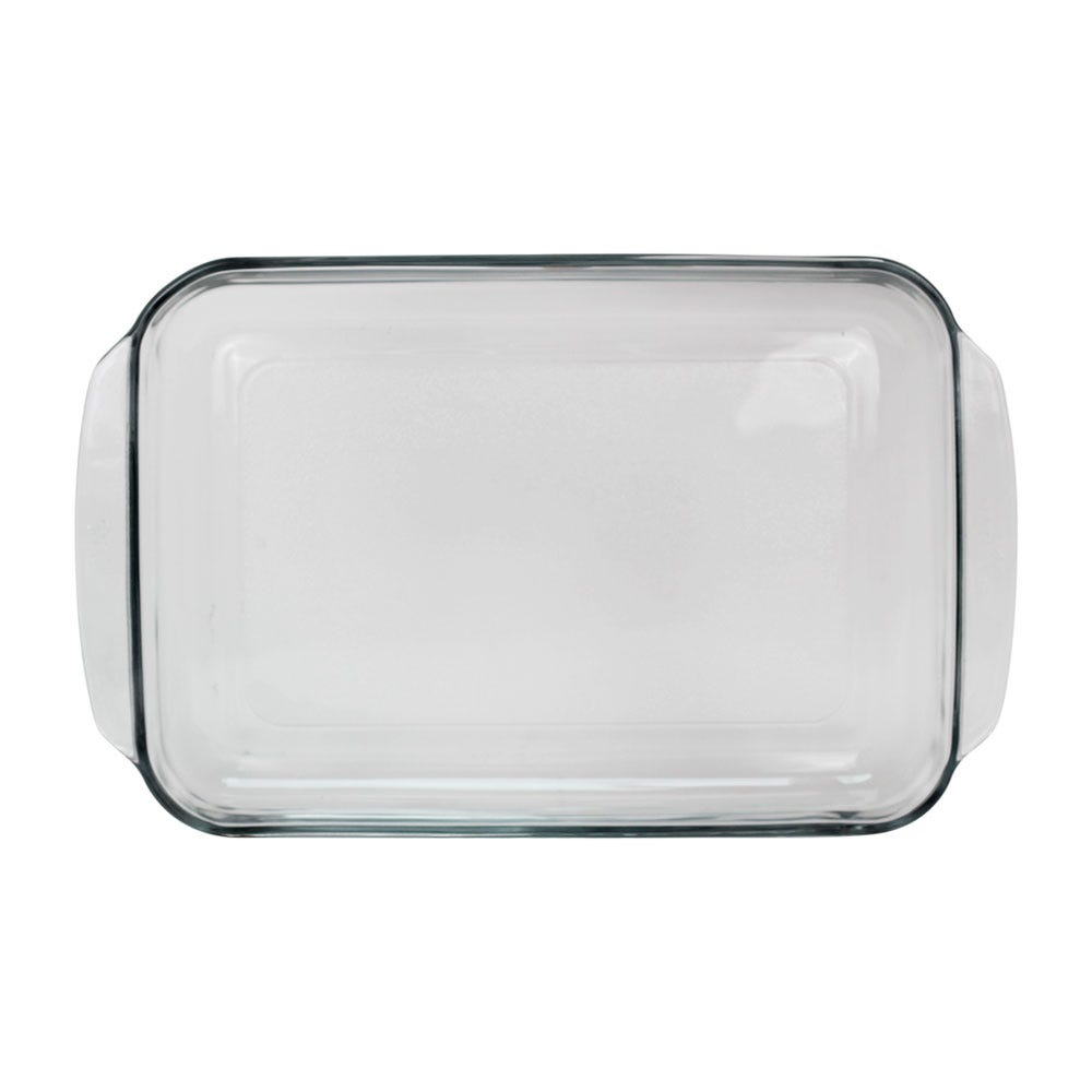 Bandeja rectangular grande 40*25 cm Pyr-o-Rey