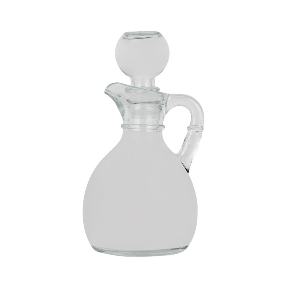 Vinajera con tapa de vidrio 177 ml