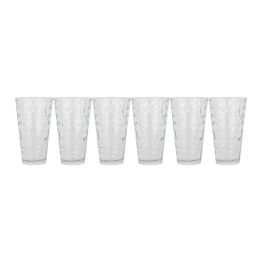 Juego de 6 vasos Diamante