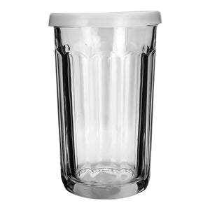 Vaso para jugo con tapa 700 ml HB