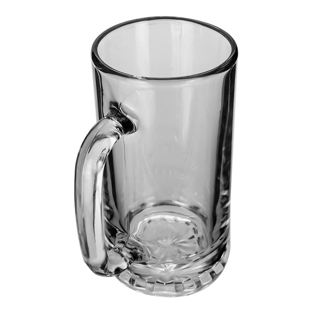 Juego de Tarros Estriados de vidrio 4 piezas 380 ml A660 Crisa