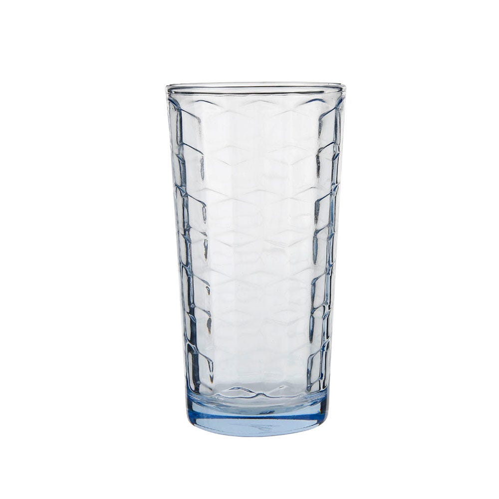 Vaso Kubo 310 ml Misty Blue Crisa