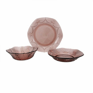 Vajilla Diamante Uva 12 pzas