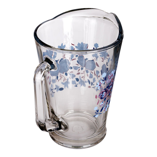 Juego de agua de vidrio 7 piezas flores tita C431 Crisa – vista 4