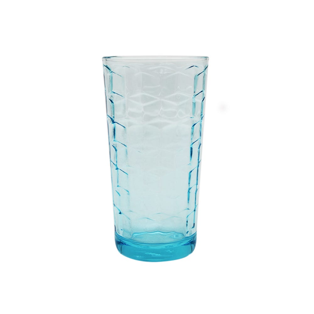 Vaso Kubo Crisa azul zafiro 250 ml 