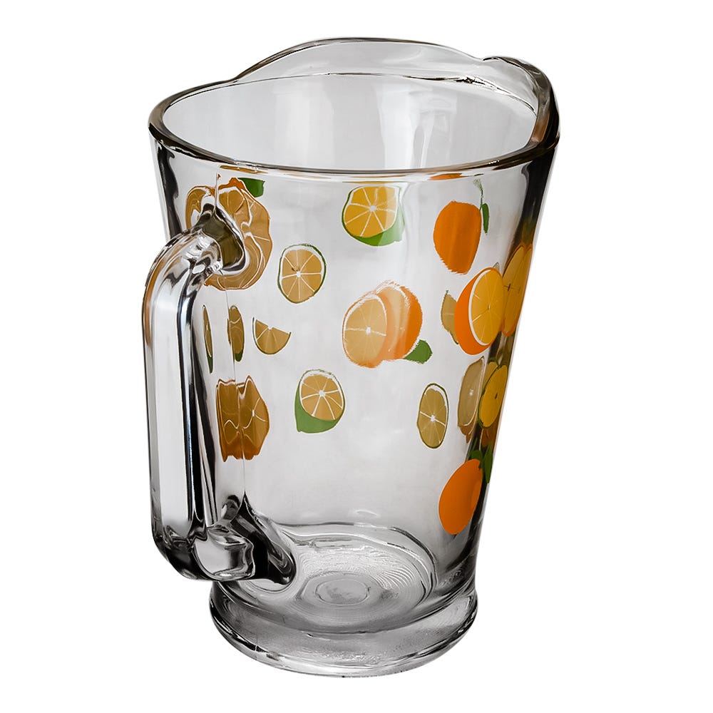 Juego de agua de vidrio 5 piezas naranjas 1 8639 Libbey