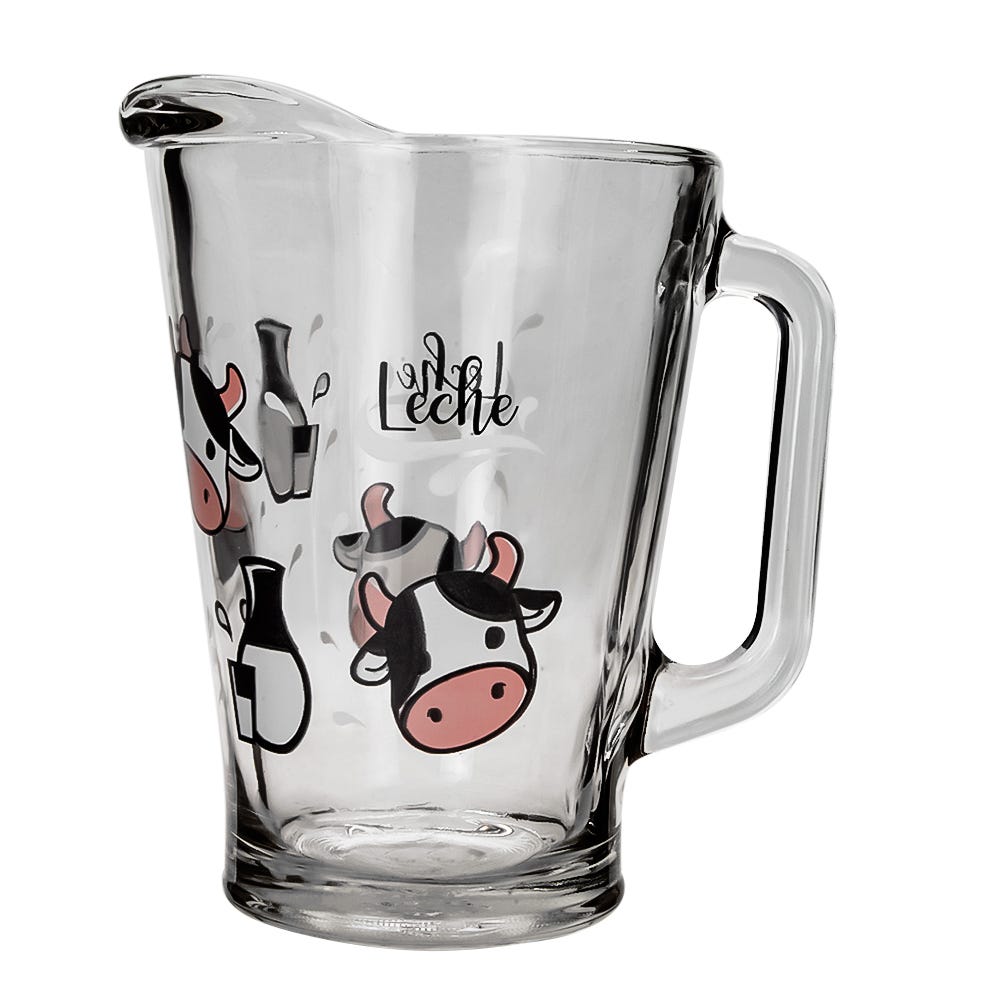 Juego de agua de vidrio 5 piezas vacas leche 8639 Libbey