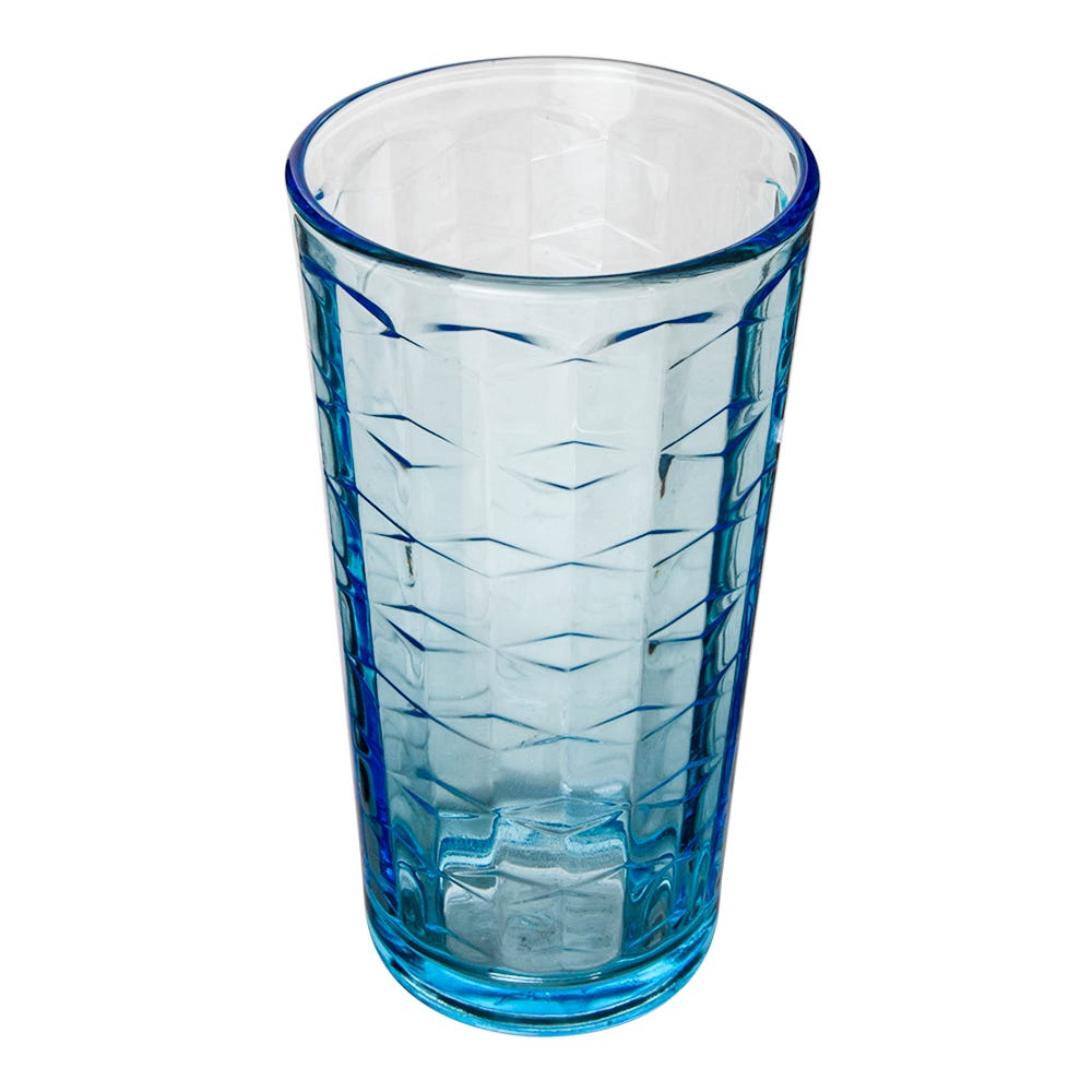 Vaso de vidrio 318 ml Kubo 6192CR Crisa