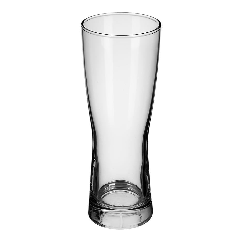 Vaso de vidrio cervecero 300 ml Bravess 6286 Crisa