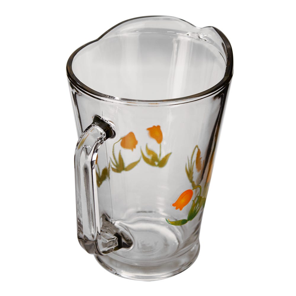 Juego de agua de vidrio 5 piezas Tulipanes 8369 Crisa
