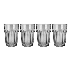 Juego de vasos de vidrio 4 piezas 400 ml New York 181 Crisa