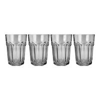 Juego de vasos de vidrio 4 piezas 400 ml New York 181 Crisa