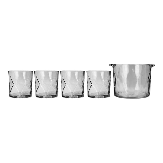 Juego de bar de vidrio 5 piezas Rombus C265 Libbey