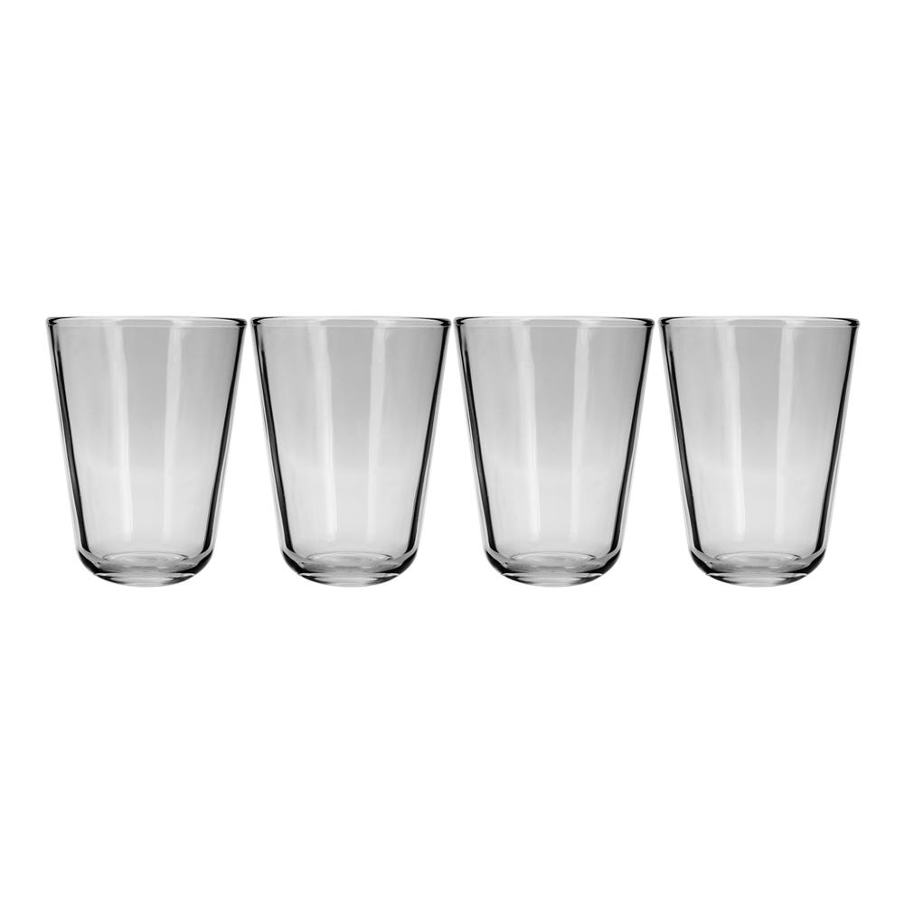 Juego de 4 vasos vidrio 300 ml Calipso 6075 Libbey