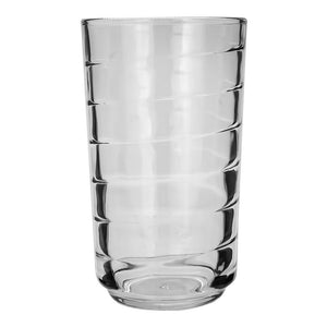 Vaso vidrio espiral 460 ml 9065 Crisa