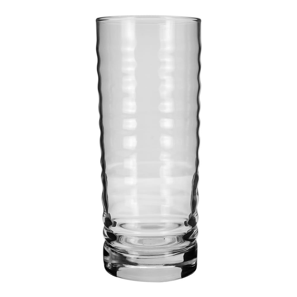 Juego de 8 vasos de vidrio Pueblo C906 Crisa