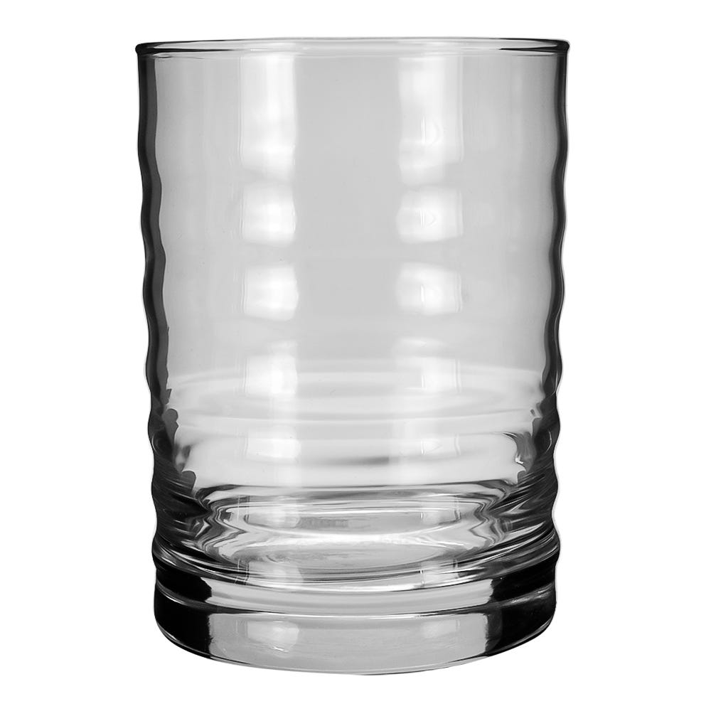Juego de 8 vasos de vidrio Pueblo C906 Crisa