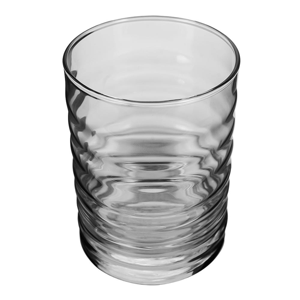 Juego de 8 vasos de vidrio Pueblo C906 Crisa