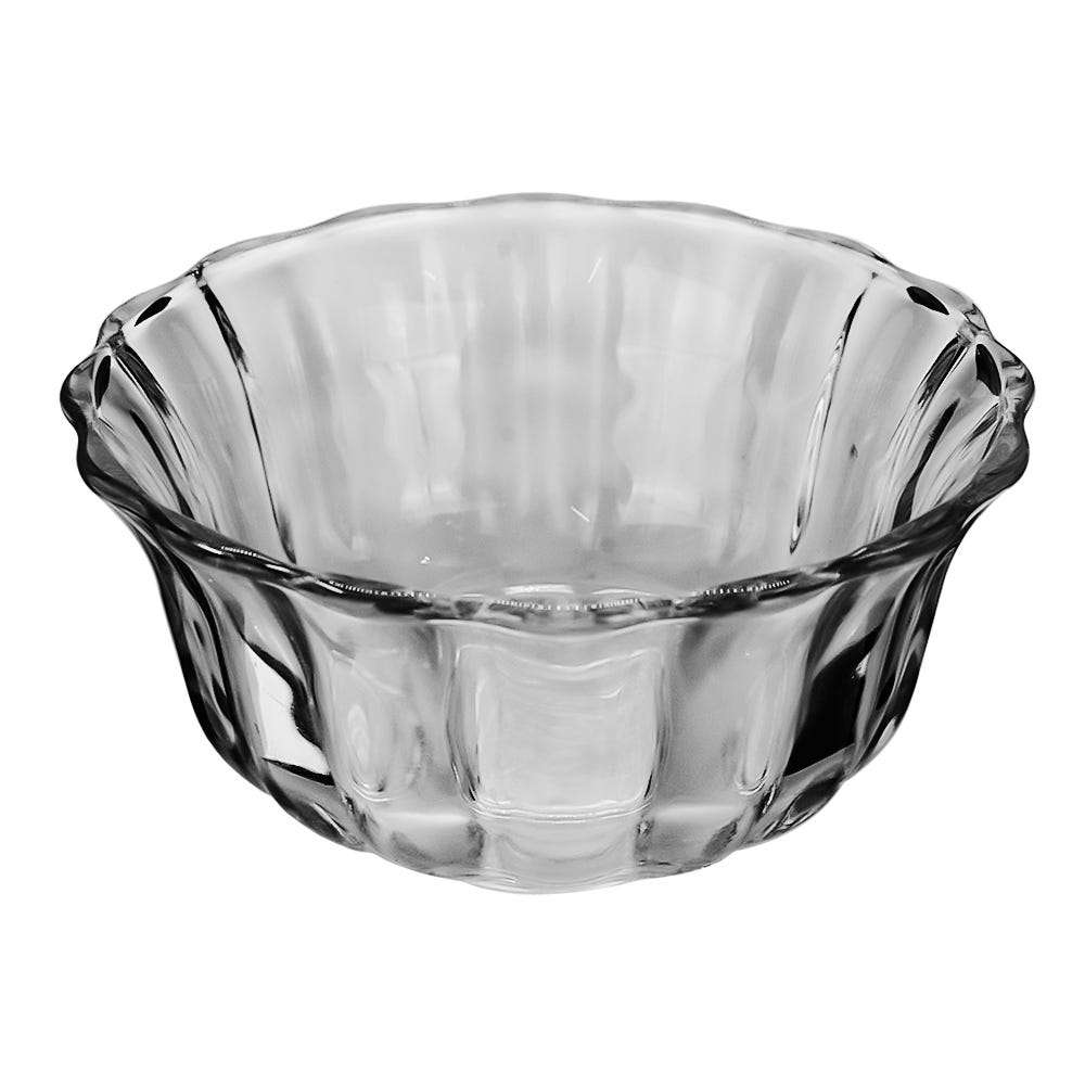 Salsera mini de vidrio Rayas 110 ml 5336 Crisa