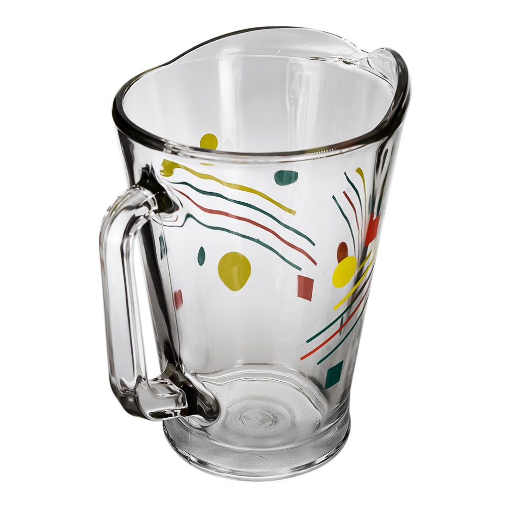 Juego de agua de vidrio 5 piezas Geométricos C988/1724084 Crisa