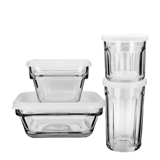 Juego de desayuno de vidrio 8 piezas Fitness E171 Libbey