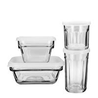 Juego de desayuno de vidrio 8 piezas Fitness E171 Libbey