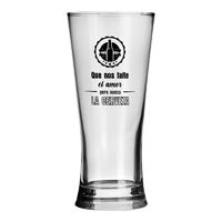 Vaso cervecero de vidrio 280 ml Bravato frase 4 1721038 Libbey