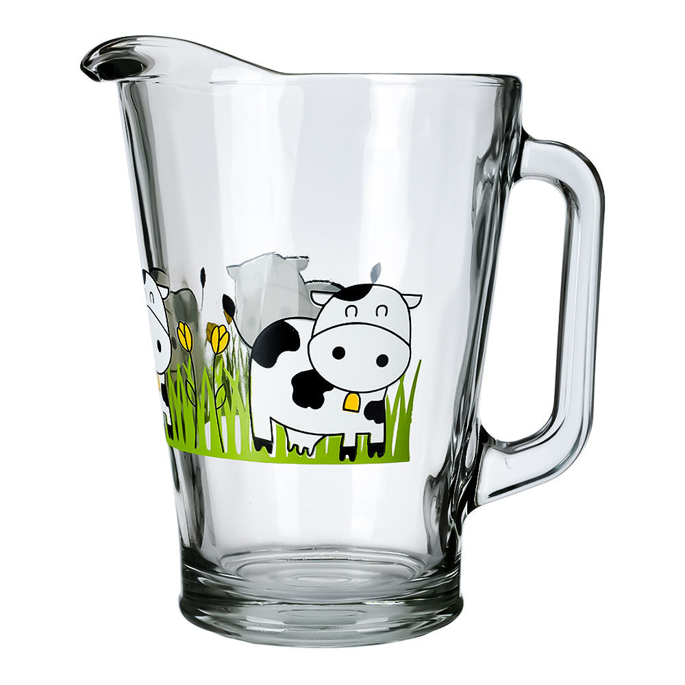Juego de agua 7 piezas de vidrio Vacas Pasto C431 Crisa