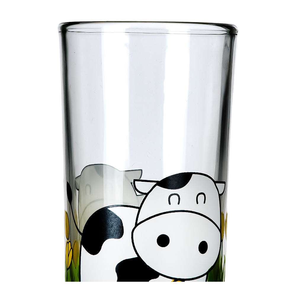 Juego de agua 7 piezas de vidrio Vacas Pasto C431 Crisa