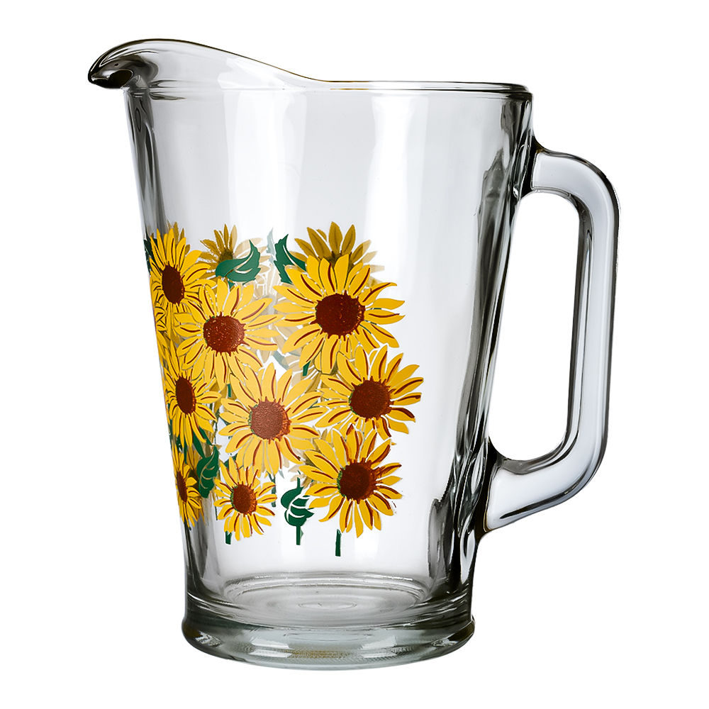 Juego de agua 7 piezas de vidrio Girasoles 7972 Crisa