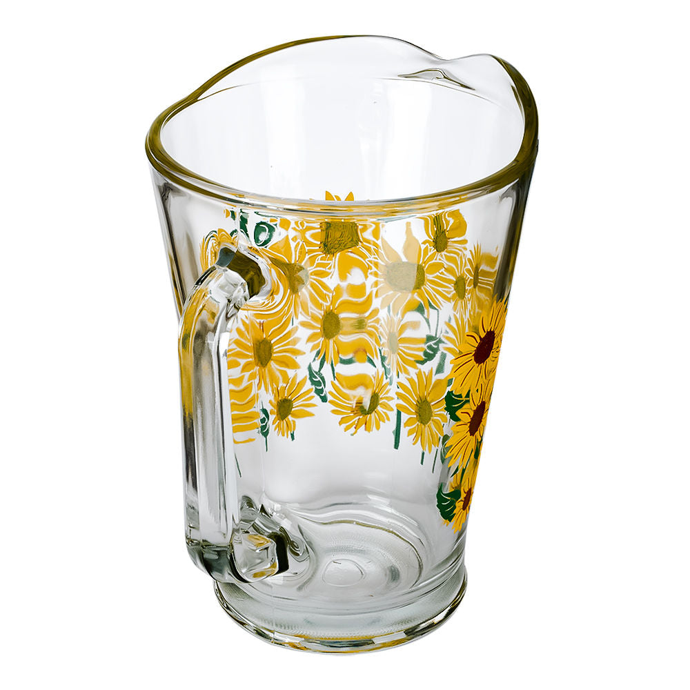 Juego de agua 7 piezas de vidrio Girasoles 7972 Crisa