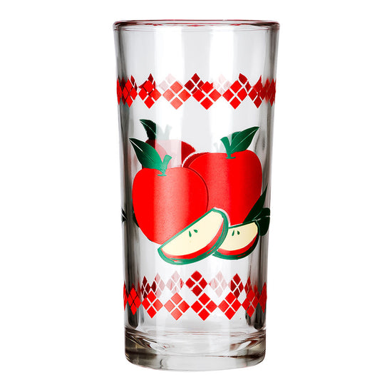 Juego de 6 vasos de vidrio 250 ml Manzanas 8360 Crisa – vista 2