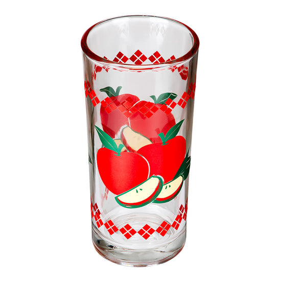 Juego de 6 vasos de vidrio 250 ml Manzanas 8360 Crisa – vista 3