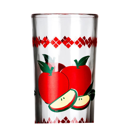 Juego de 6 vasos de vidrio 250 ml Manzanas 8360 Crisa – vista 4