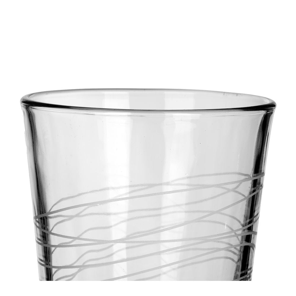 Juego de 4 vasos de vidrio 320 ml Ondas 105 Libbey