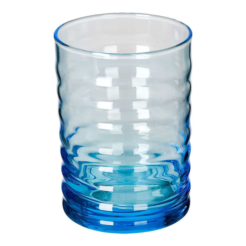 Juego de 8 vasos de vidrio Pueblo azul zafiro C906 Libbey