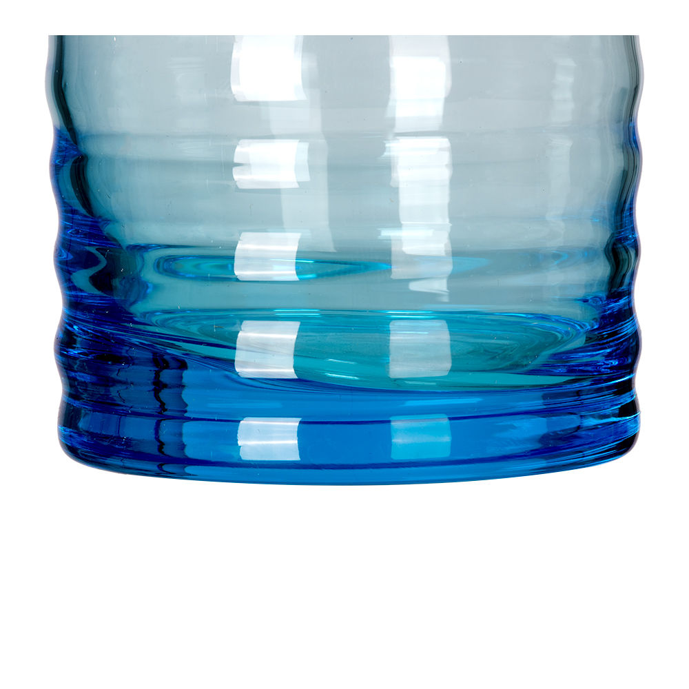 Juego de 8 vasos de vidrio Pueblo azul zafiro C906 Libbey